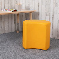 Flash Furniture ZB-FT-045C-18-YELLOW-GG Soft Seating Collaborative Moon for Classrooms and Common Spaces - 18